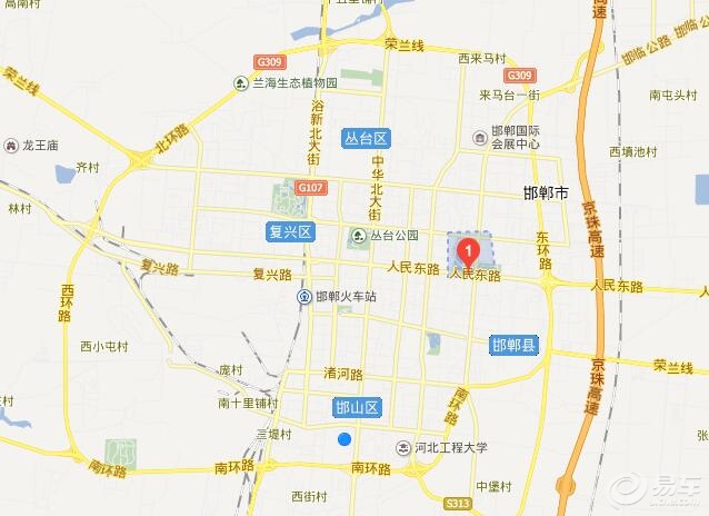 邯郸市主城区人口_河北11城市最新城区地图出炉