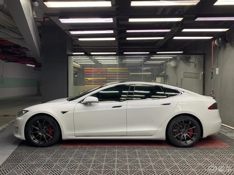 特斯拉model s p100d,2021特斯拉models 特斯拉modelsp100d实拍