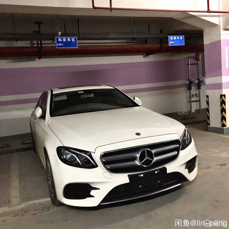 出自用19年奔驰e200l白色运动
