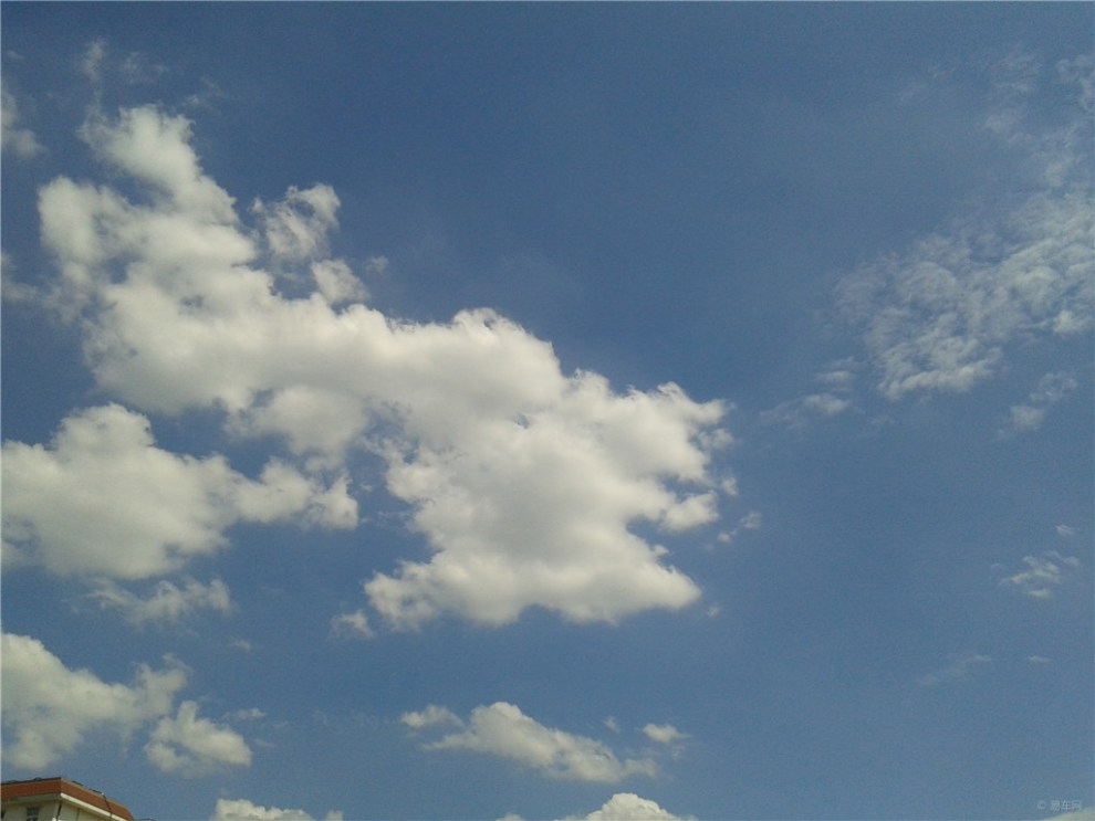 【【原创】蓝蓝的天空白云飘.】_河南论坛图片