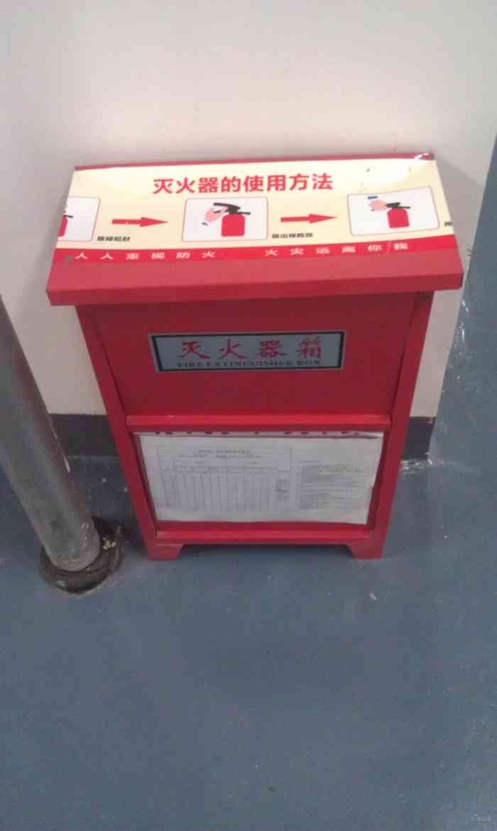 1,来看下灭火器盒子整体效果.