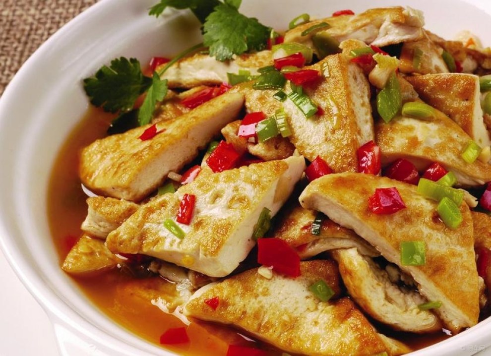 【【每日美食】油煎豆腐】_安徽论坛图片集锦