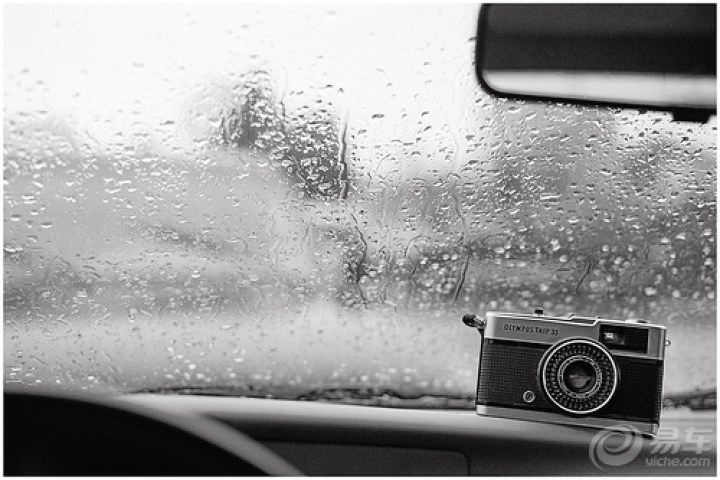 【我与我的小六子温馨提示大家:下雨天开车注