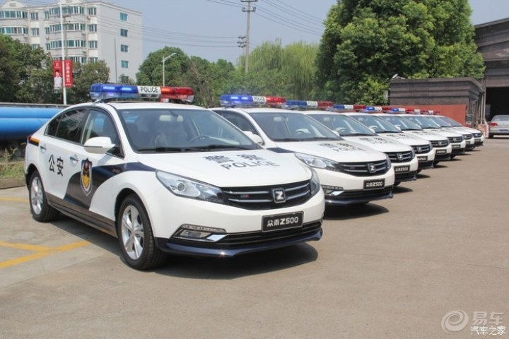 【偶遇Z500警车】_众泰Z500论坛