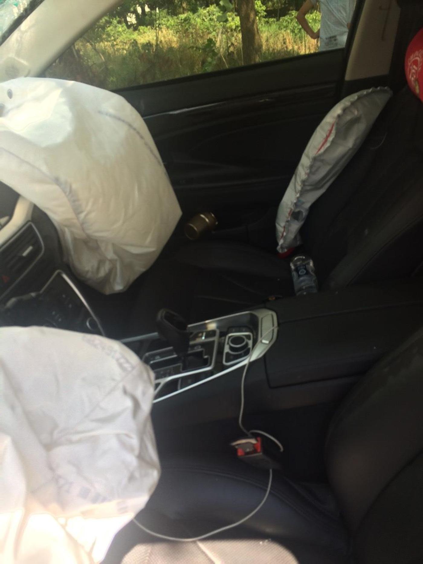 谁说国产不行的我K死他全家!国产车的安全.