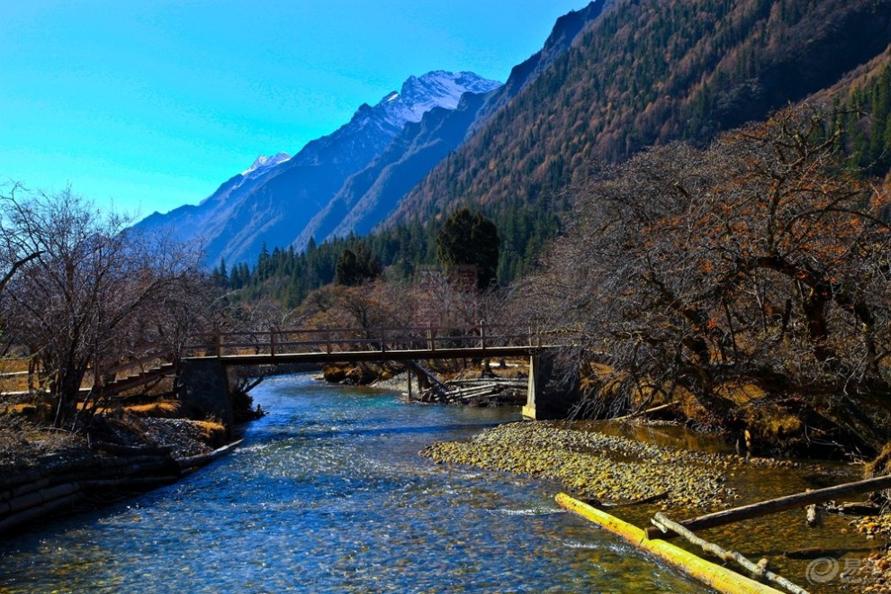 金秋川西行之十七《双桥沟五色山 盆景林 珍珠滩风光》