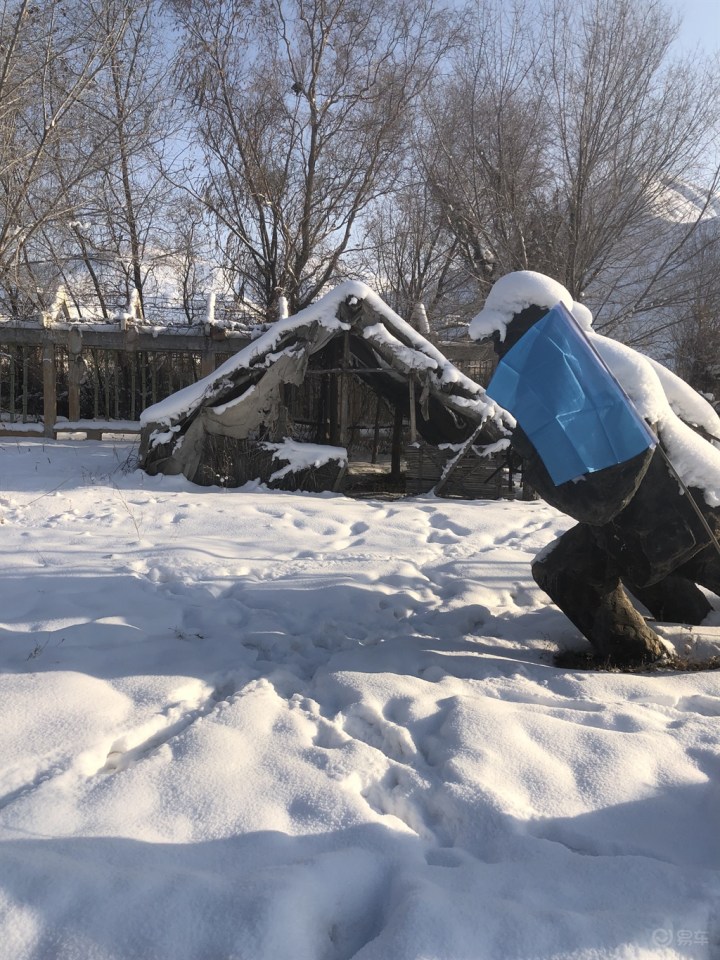 地窝子,这个里面冬天住人很暖和,不用暖气就可以过冬