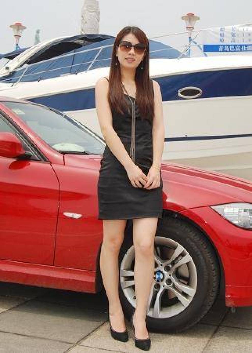 单身女车主#风格各异的美女