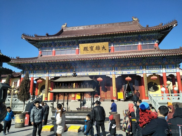 春节自驾游金山寺