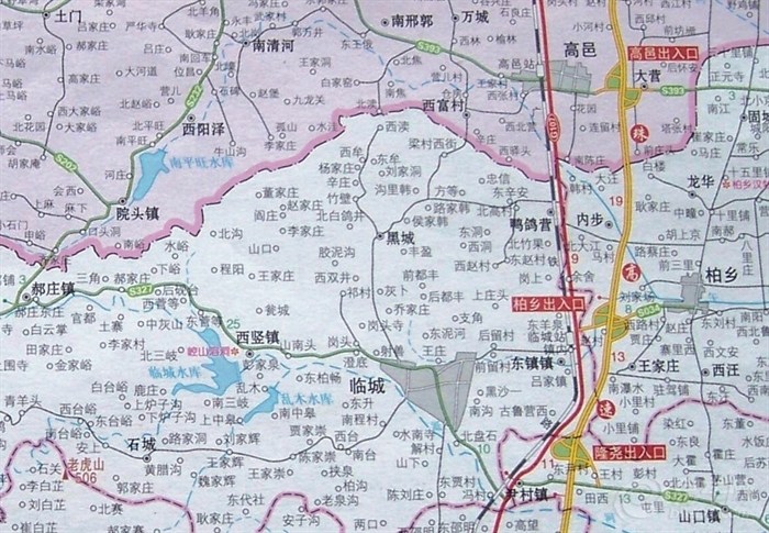 游 河北邢台临城 岐山湖旅游度假村——在开发中