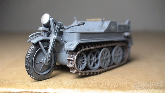 【Sd.Kfz.2半履带摩托车】_汽车模型论坛