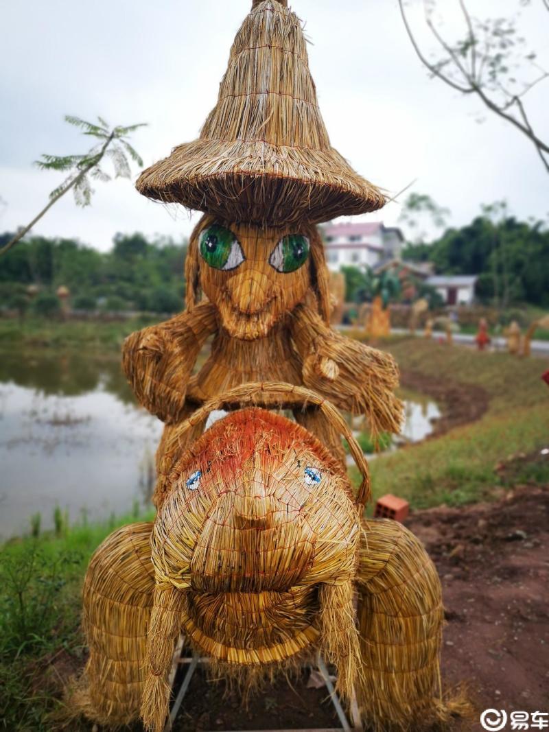 木头随拍2019自贡草雕节