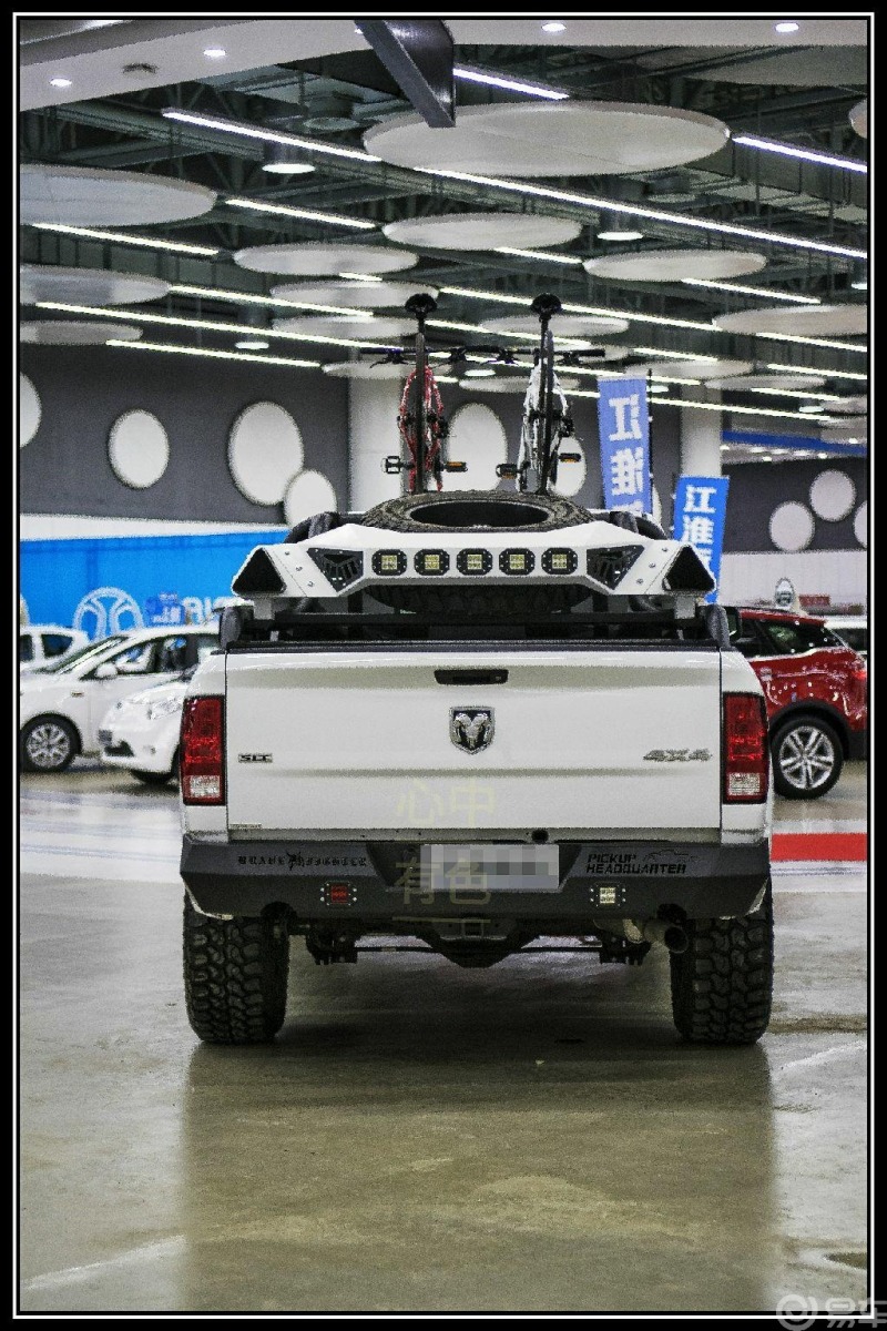 车展实拍爆改皮卡大玩具道奇ram