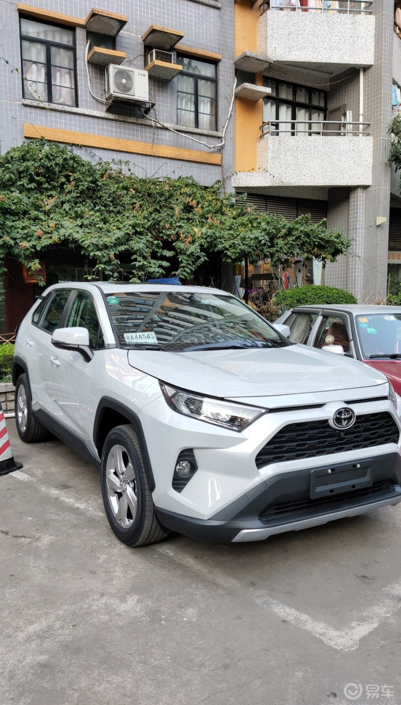 风尚四驱钛晶灰提车_rav4荣放社区_易车社区