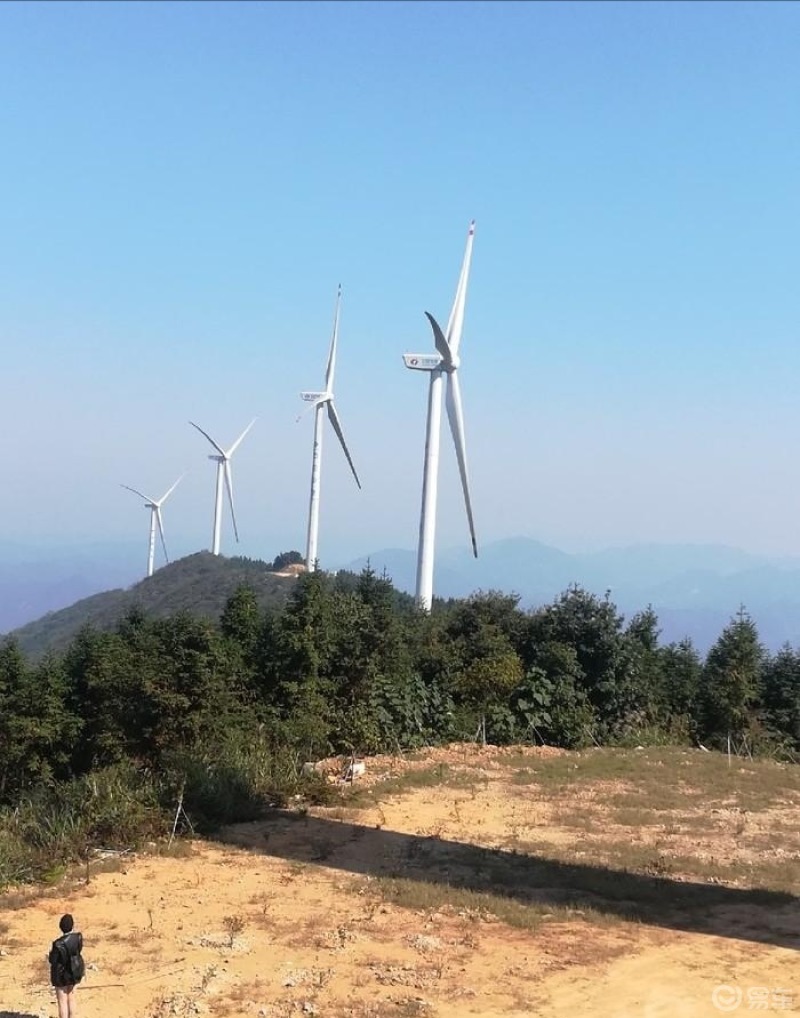 我要新年台历株洲县凤凰山风电场掠影