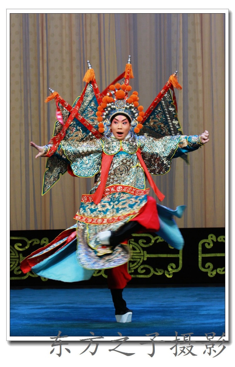 京剧挑滑车主演王大兴剧照