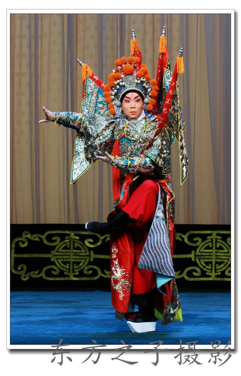 京剧挑滑车主演王大兴剧照