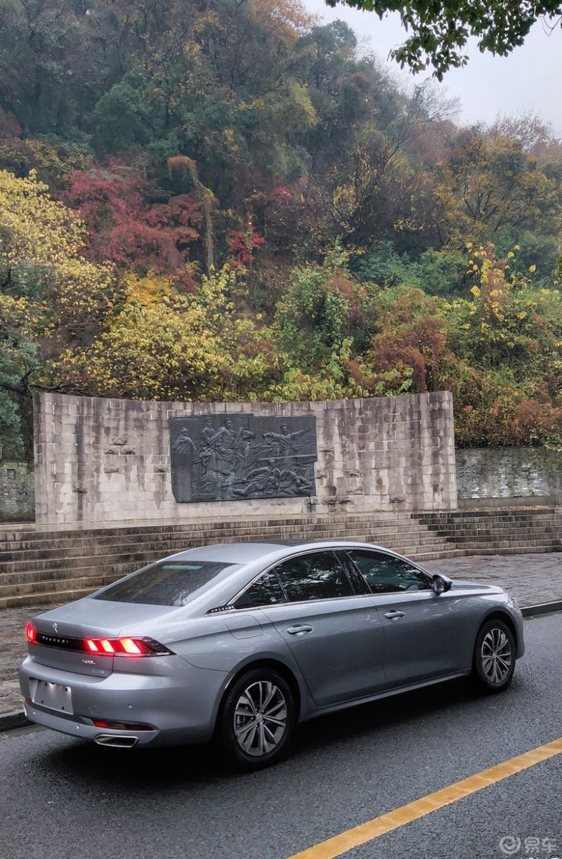 优雅大气的银翼灰--508l提车后外拍精美照片_标致508l社区_易车社区