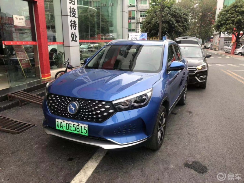 终于搞定我的汉腾x5新能源的车牌了