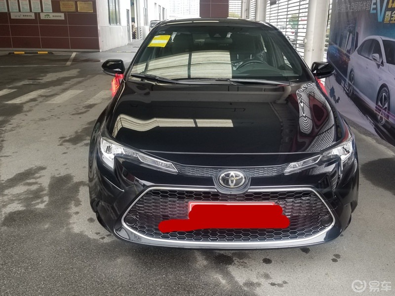 提车作业 黑色雷凌