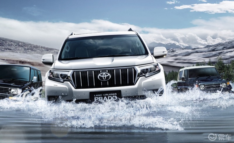 一起看飒爽英姿的丰田普拉多2700穿越沙漠