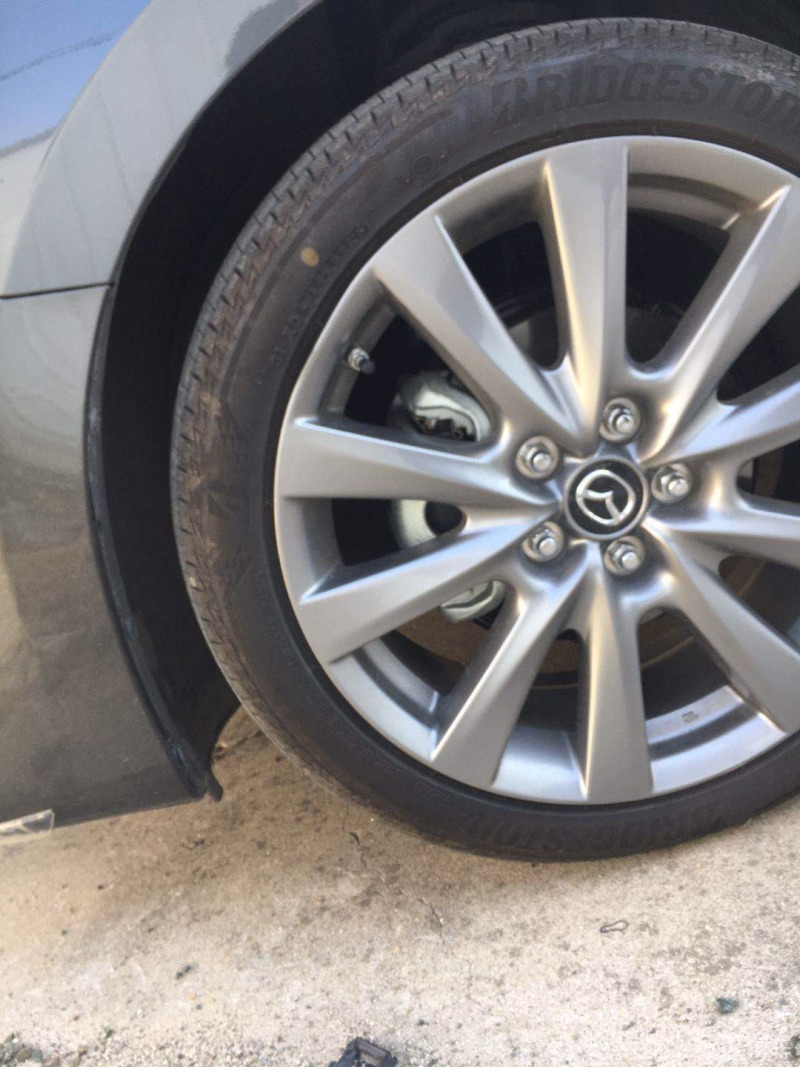 新马3轮毂凹进去了,怎么办?_马自达3 昂克赛拉社区_易车社区