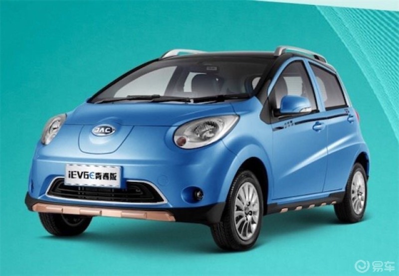 江淮iev6e青春版 6万级微型电动车城乡皆宜