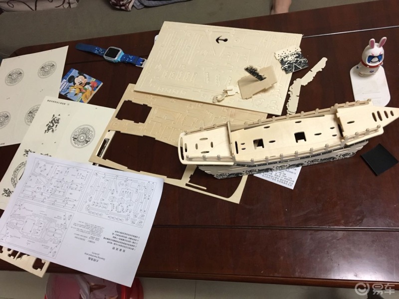 立体拼图大明商船