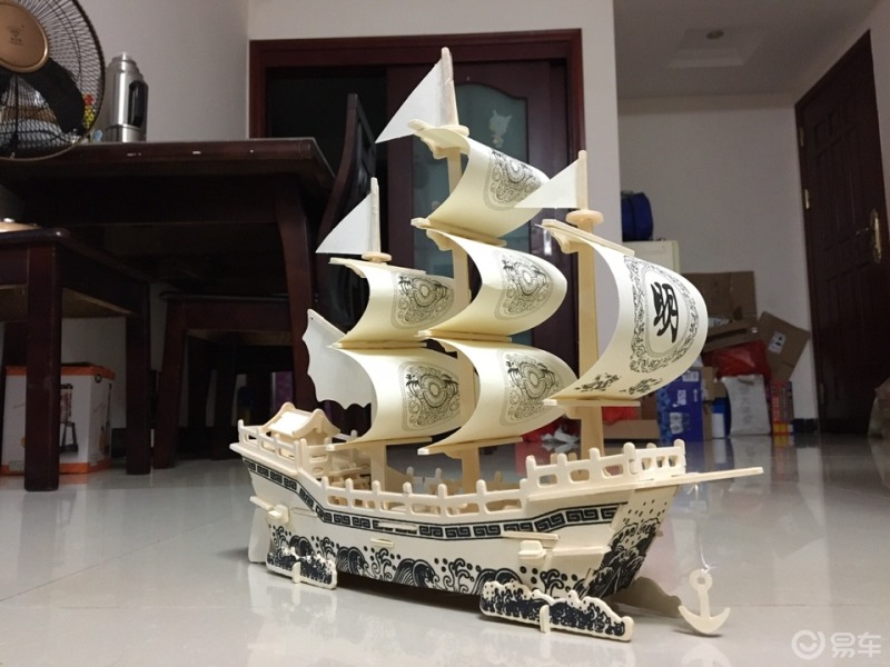 立体拼图大明商船