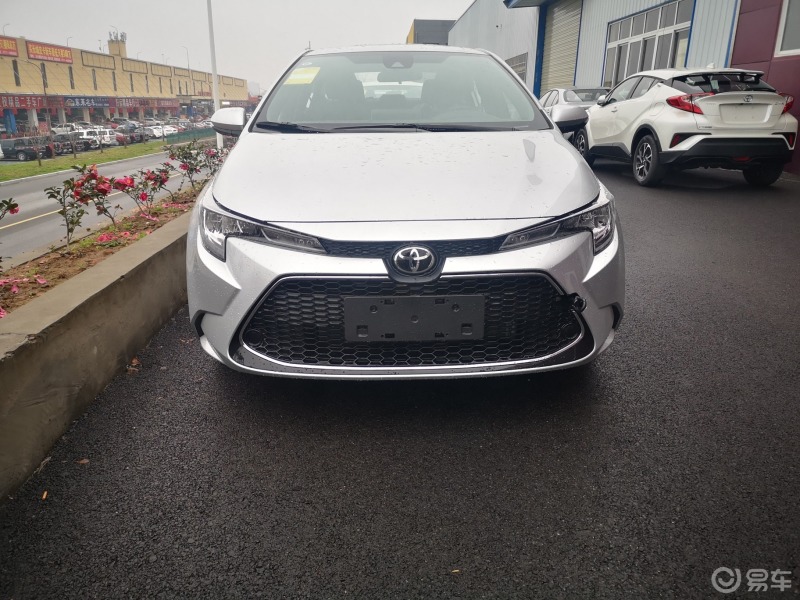 水晶银雷凌提车了,很满意