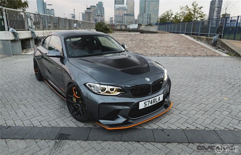 宝马m2改装gts碳纤维机盖f87改装引擎盖雷霆版前后唇