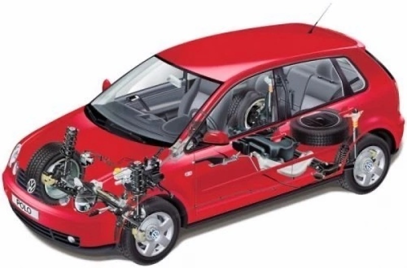 大众各车型剖视图