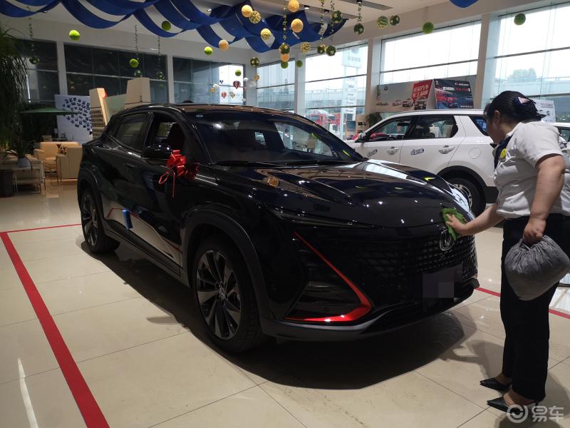 uni-t星钻黑提车,颜值即正义_长安cs75 plus社区_易车论坛