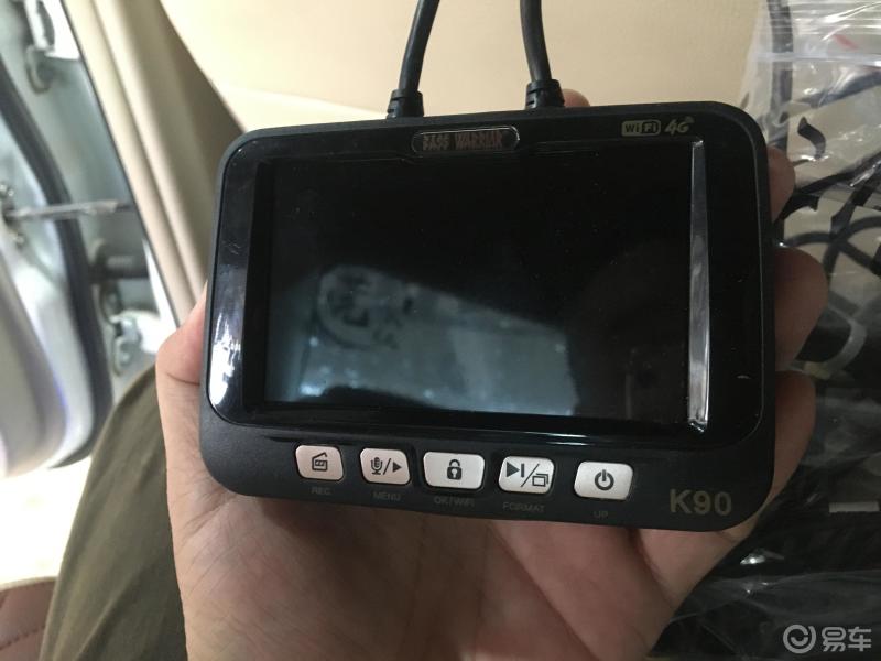 更换记录仪黑剑k90