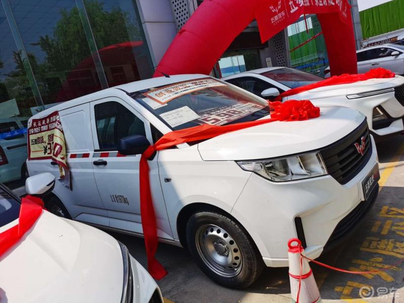 2座封窗拉货神车五菱宏光plus