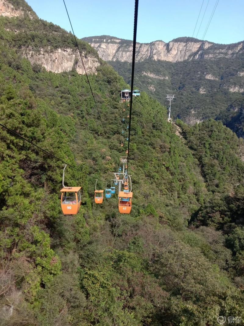 今天驾驶我的大白前往焦作峰林峡风景区