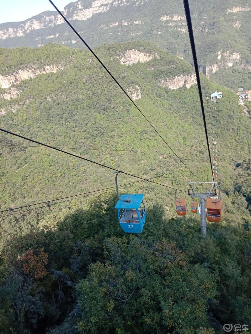 今天驾驶我的大白前往焦作峰林峡风景区