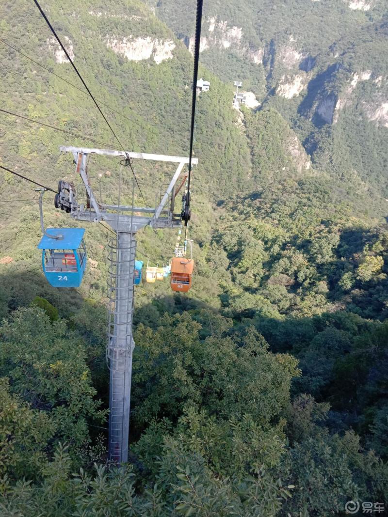 今天驾驶我的大白前往焦作峰林峡风景区