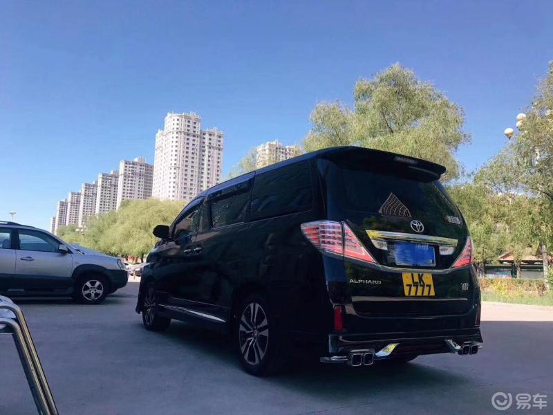 老款丰田埃尔法改装威尔法30系前期大包围前后杠侧裙中网大灯机盖