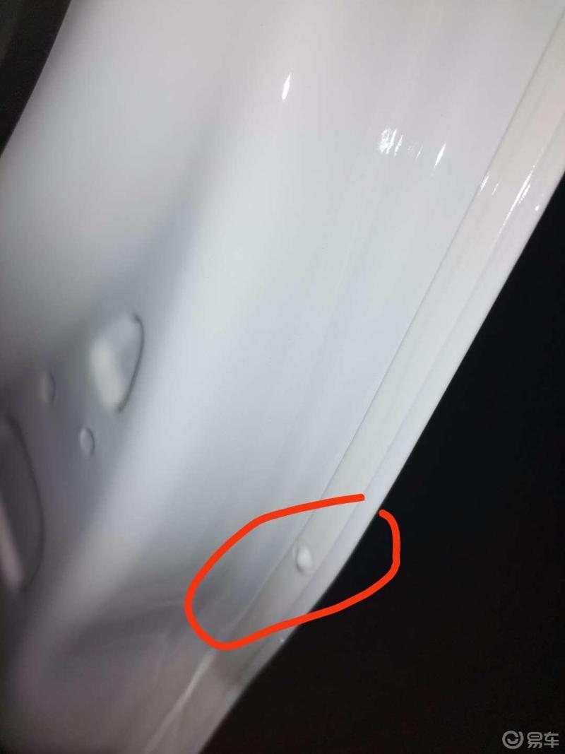 我的车门折边胶怎么起泡了,求大神看看有没有问题