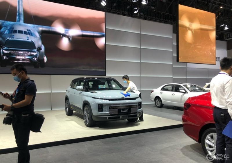 悦来国际车展之行不变的选择吉利icon