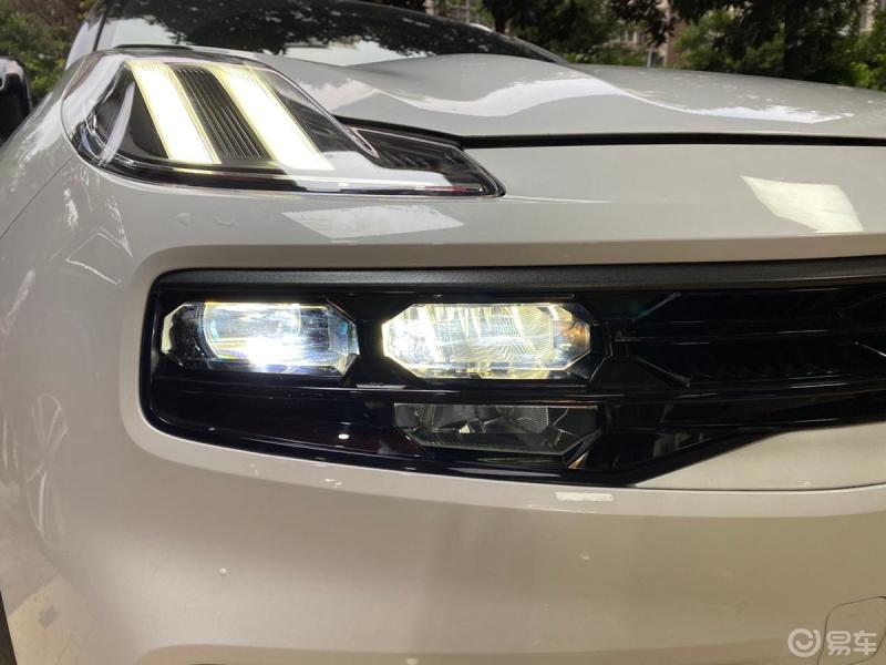 领克06车灯改装领克06升级欧司朗led透镜成都领克06车灯升级案例