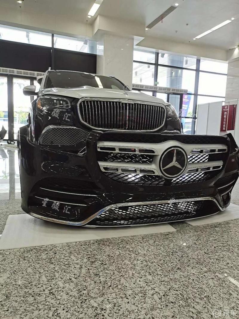 20款奔驰gls450改装迈巴赫gls600包围效果