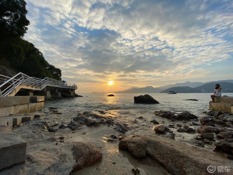 深圳背仔角燈塔賞日落,深圳大筆架山穿越.與君共享美景盡收眼底.