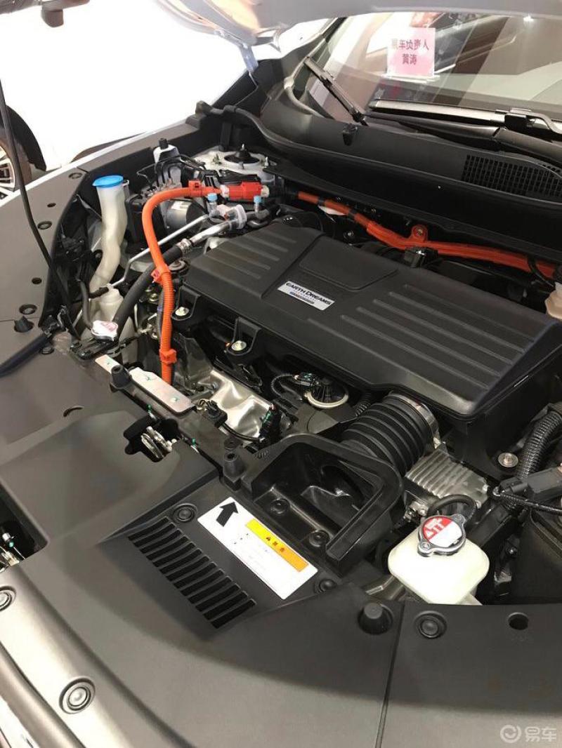 混动版皓影的发动机舱
