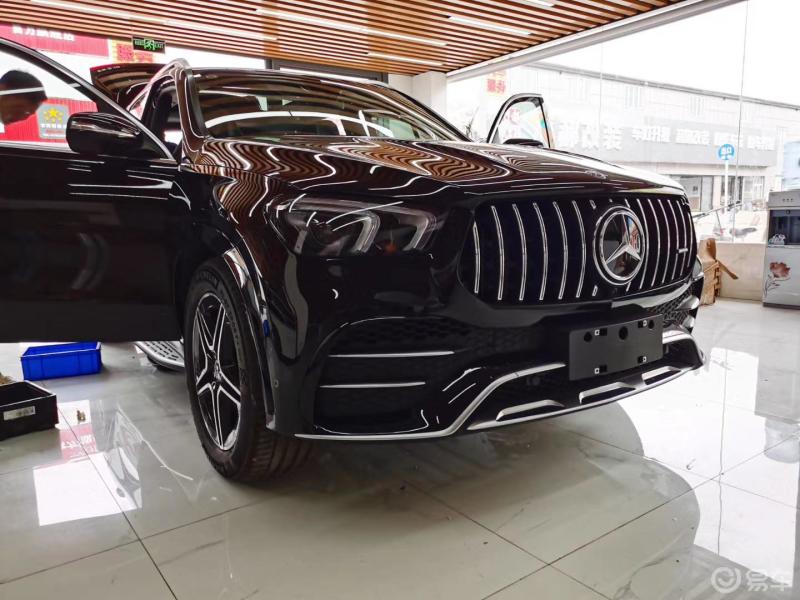 20款奔驰gls53升级全速自适应巡航23p智能辅助驾驶抬头显示电吸门案例