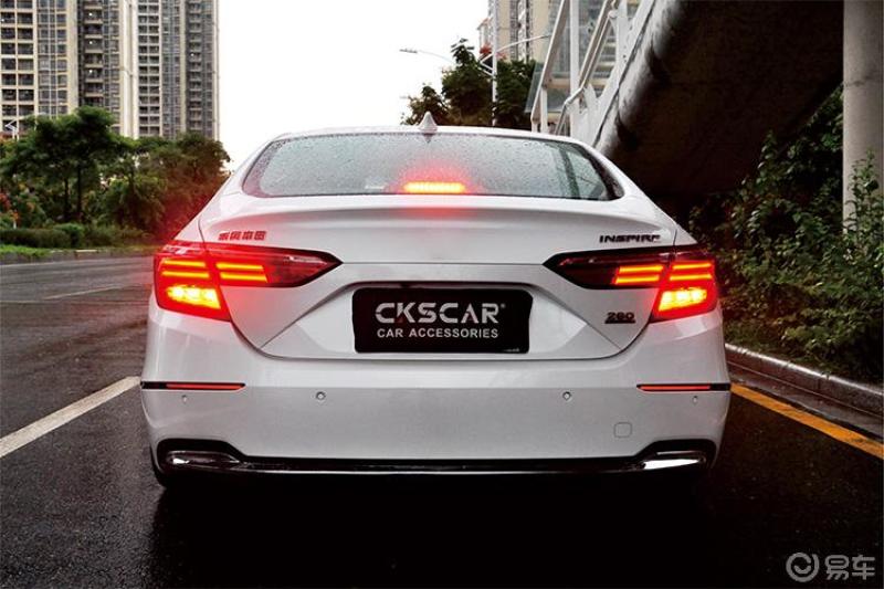 本田inspire英斯派led尾灯版本改装刹车全灯化改装篇