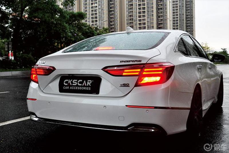 本田inspire英斯派led尾灯版本改装刹车全灯化改装篇