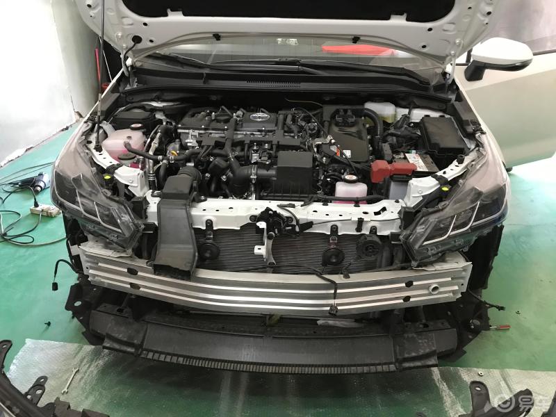 眼见为实亲眼见到的全新卡罗拉前后防撞梁用料讲究诚意满满