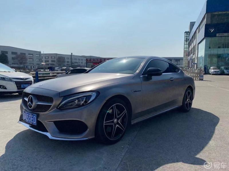 新到16年07奔驰c200轿跑版双门轿跑一手实表2万多公里多功能方向盘